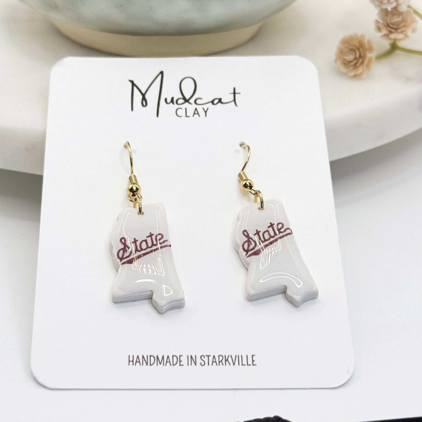 Mississippi State | "State" Script on State of MS (WHOLESALE)