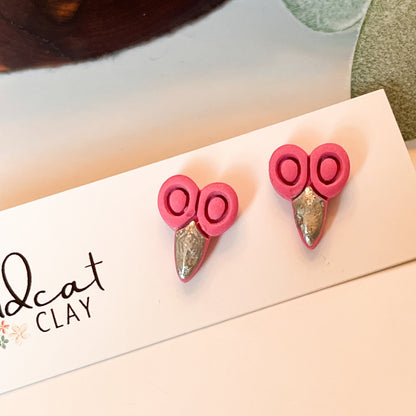 Mini School Scissor Earrings