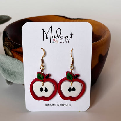 Classic Apple Earrings