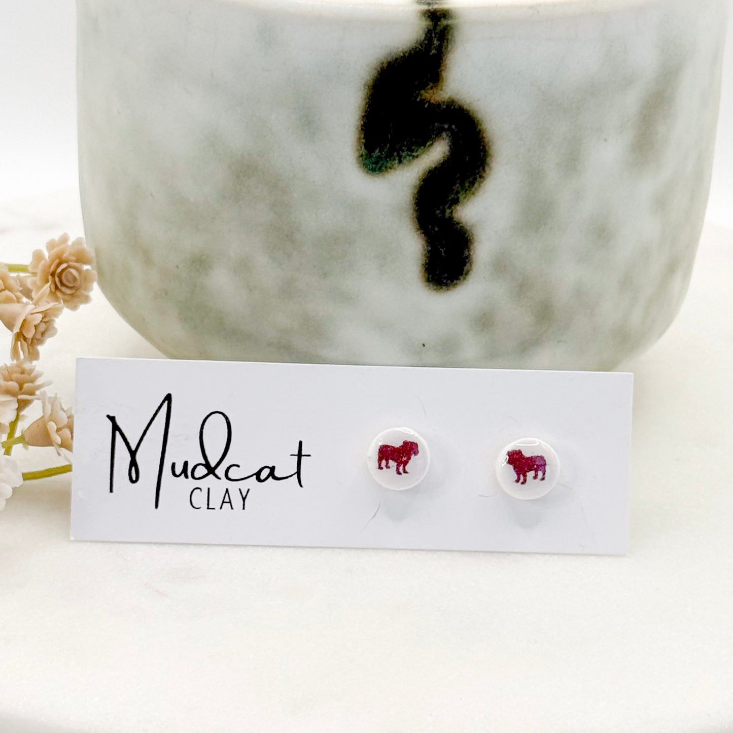 Mississippi State | Silhouette Bully Studs