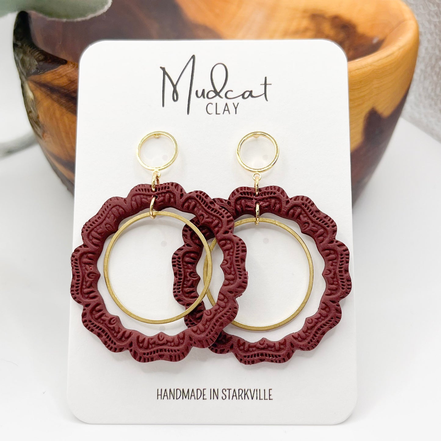 Hollow Mandala  | Maroon