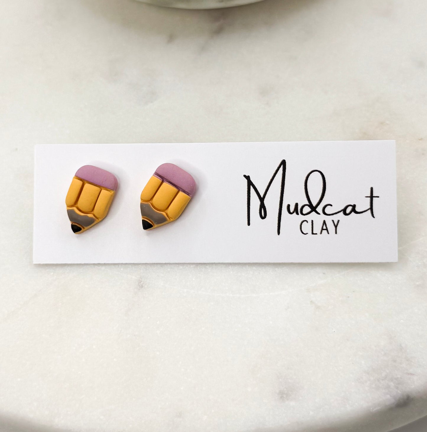 Mini Pencil Earrings