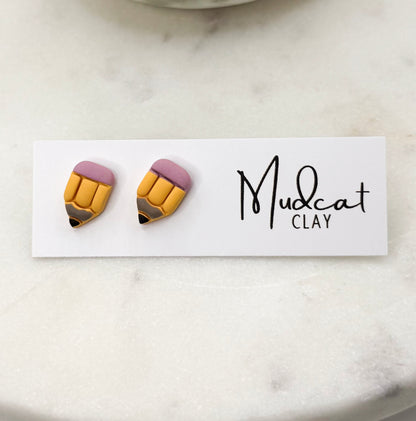 Mini Pencil Earrings