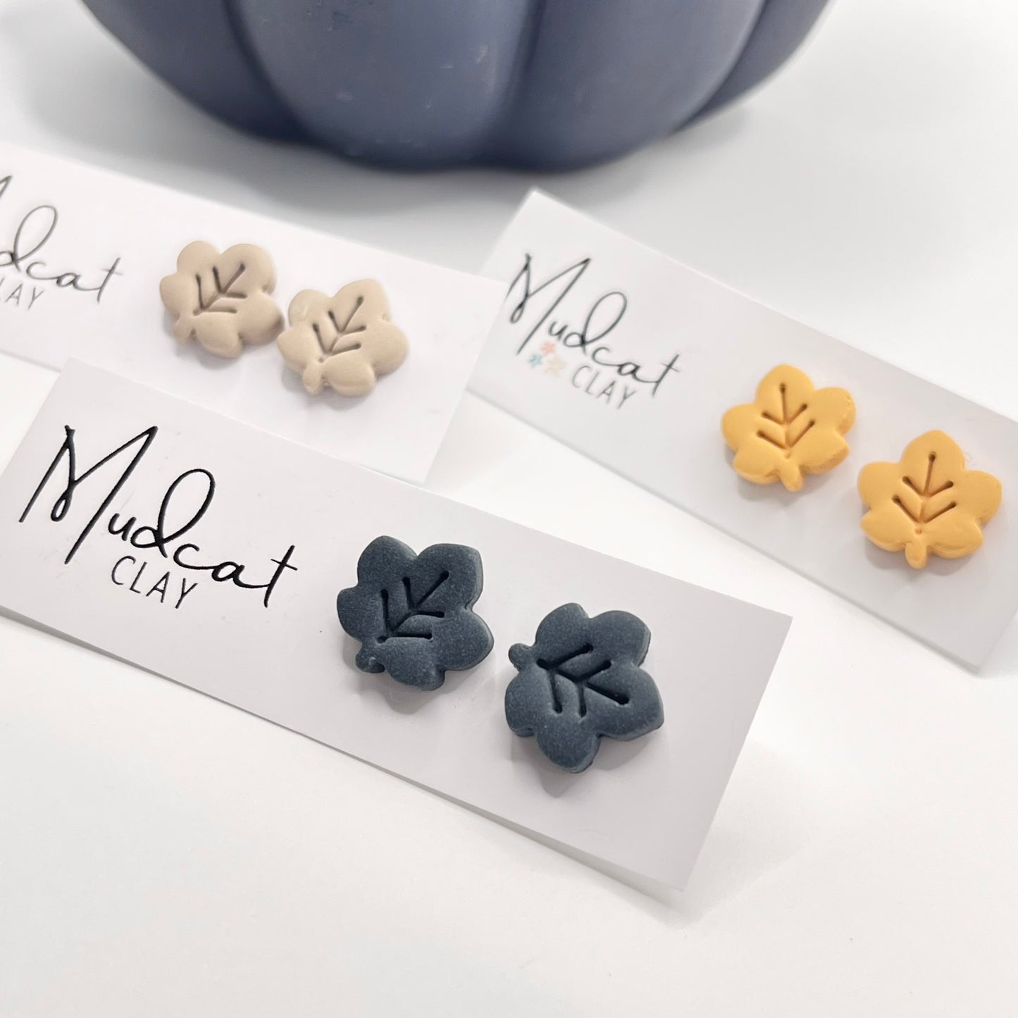 Maple Leaf Stud | Teal