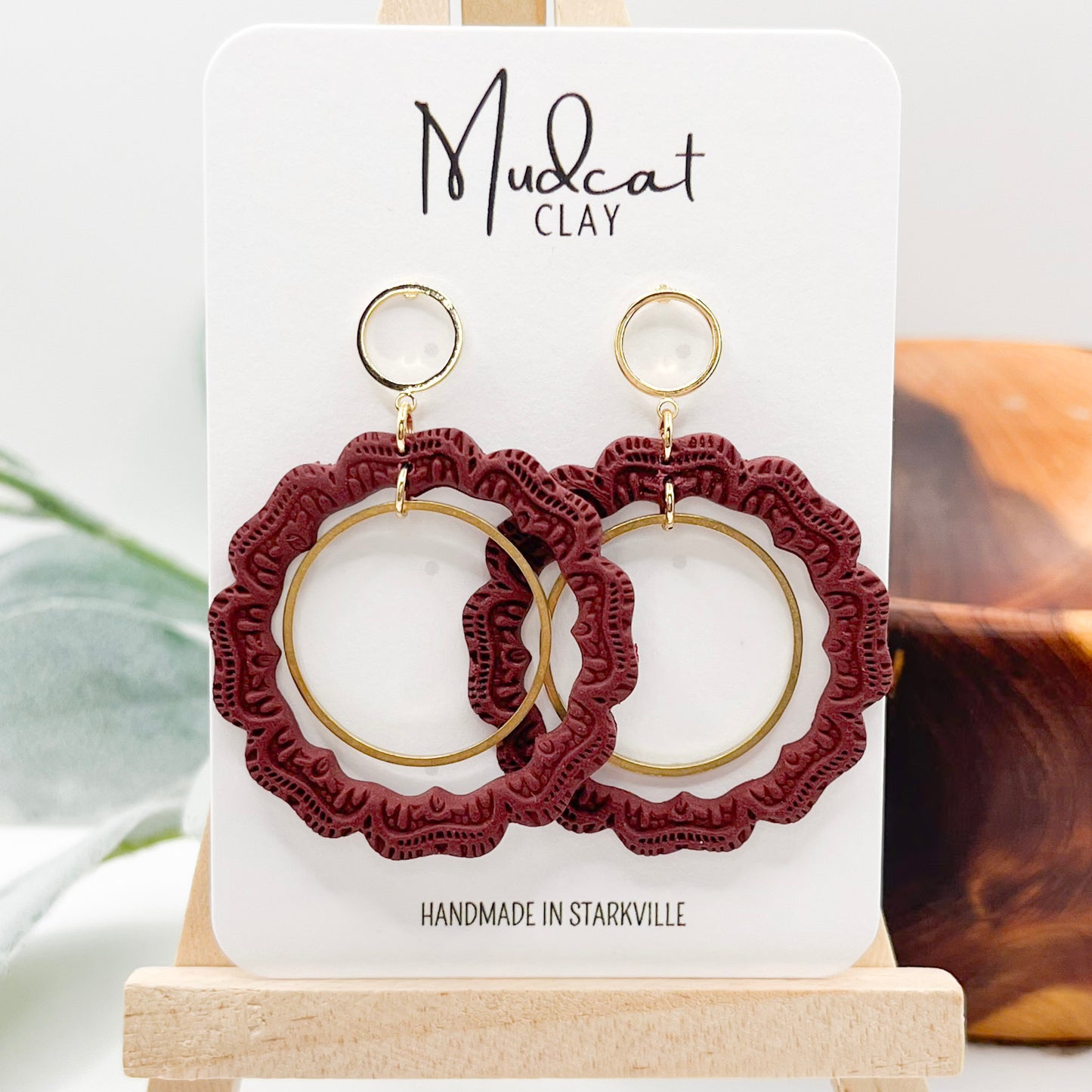 Hollow Mandala  | Maroon