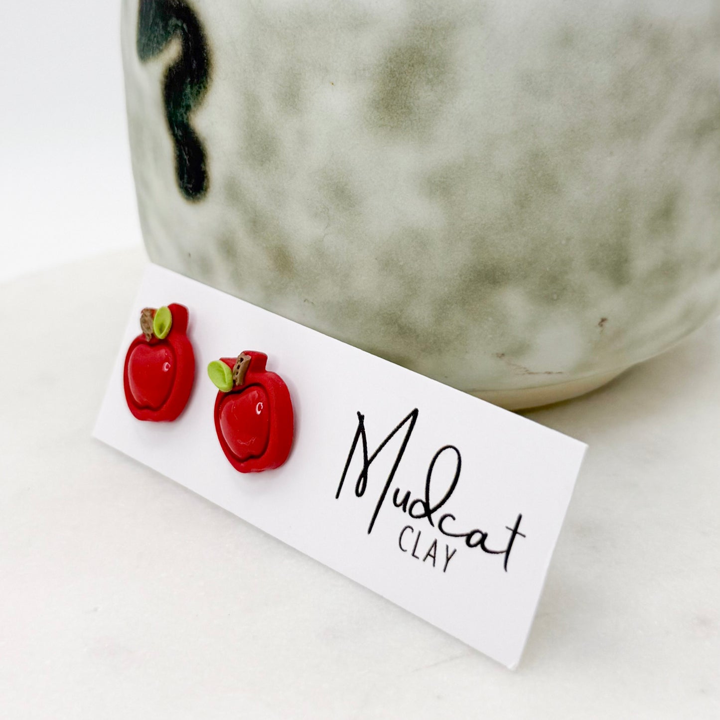 Mini Classic Apple Earrings