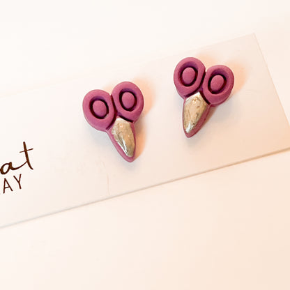 Mini School Scissor Earrings