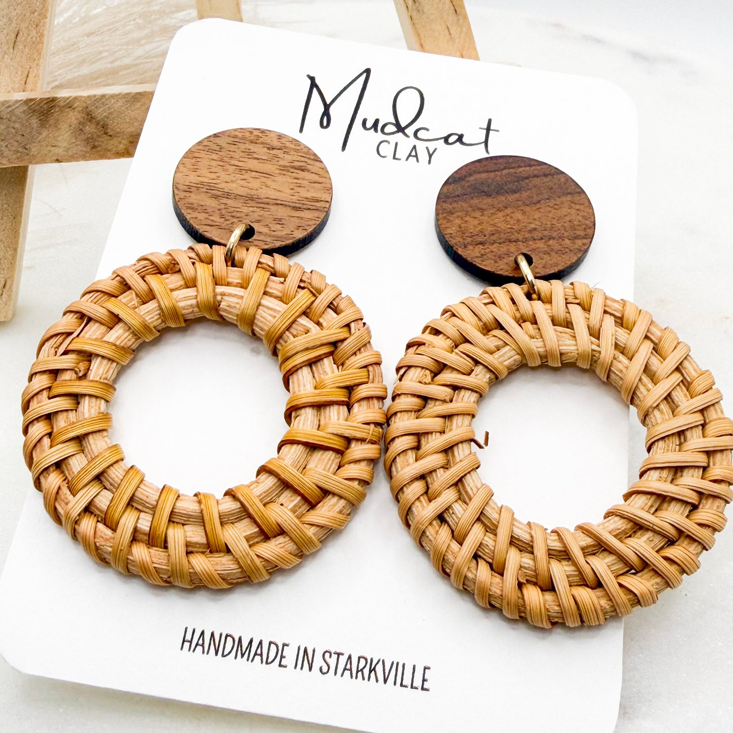 Rattan Hoops