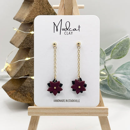 Poinsettia Dangles