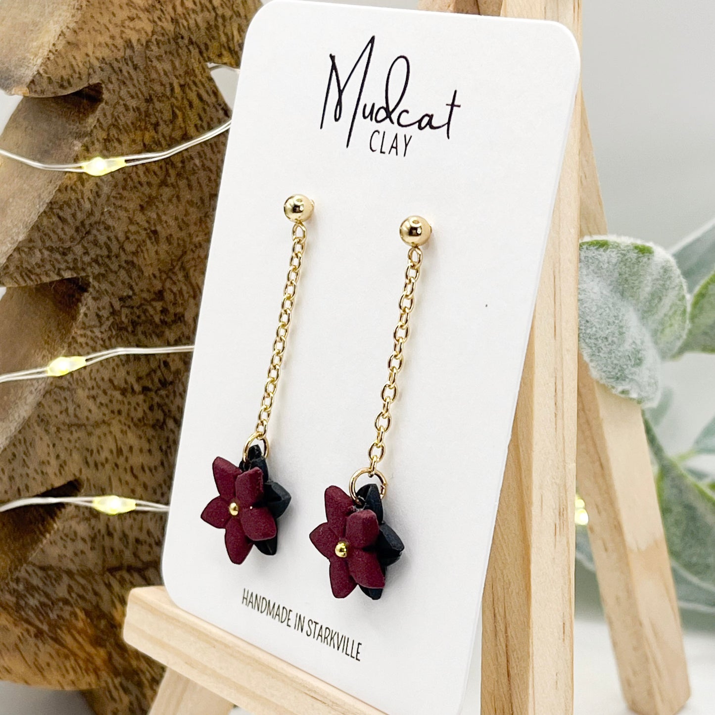 Poinsettia Dangle