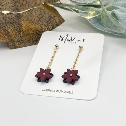 Poinsettia Dangles