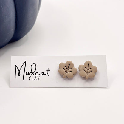 Maple Leaf Studs | Various Colors