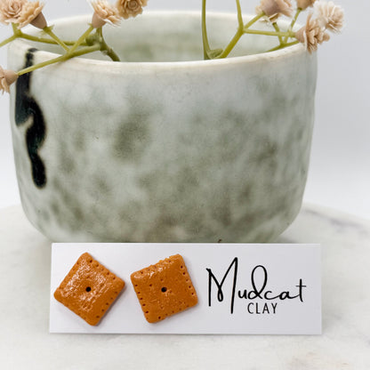 Cheez-It Earring Collection | Studs, Drops, & Dangles