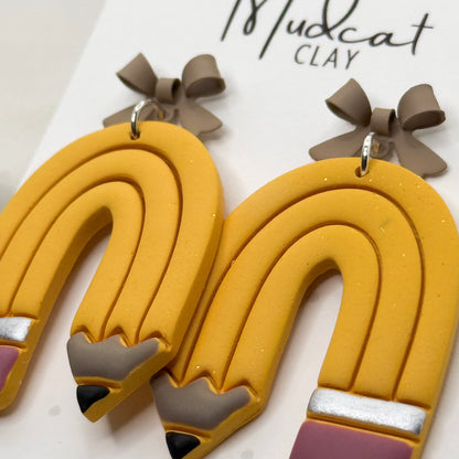 Pencil-Arch Earrings