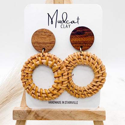 Rattan Hoops
