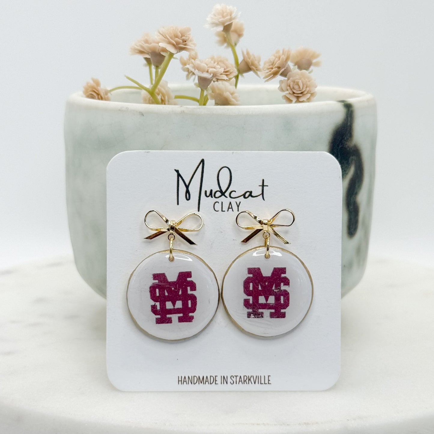 Mississippi State | M over S w/ Bows