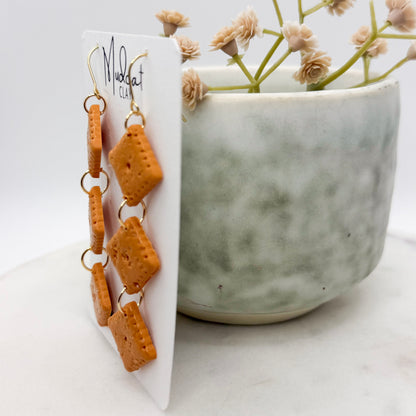 Cheez-It Earring Collection | Studs, Drops, & Dangles