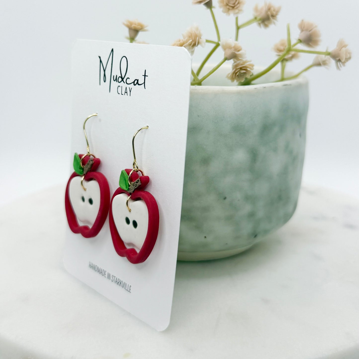 Classic Apple Earrings
