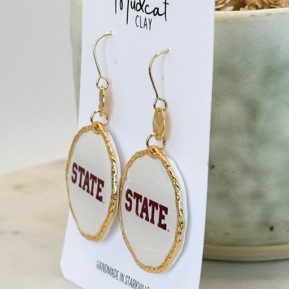 Mississippi State | STATE Halo Earrings