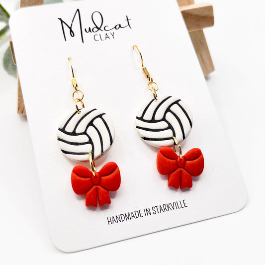 Volleyballs and Bows | Orange