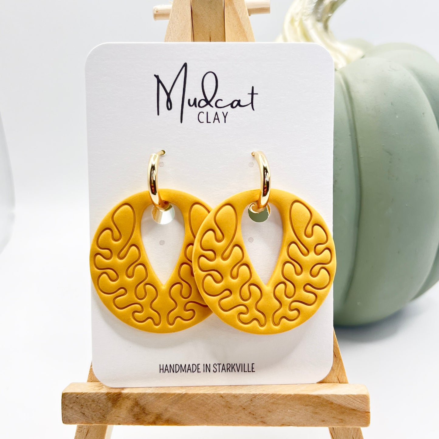 BoHo Leaves | Mustard Yellow