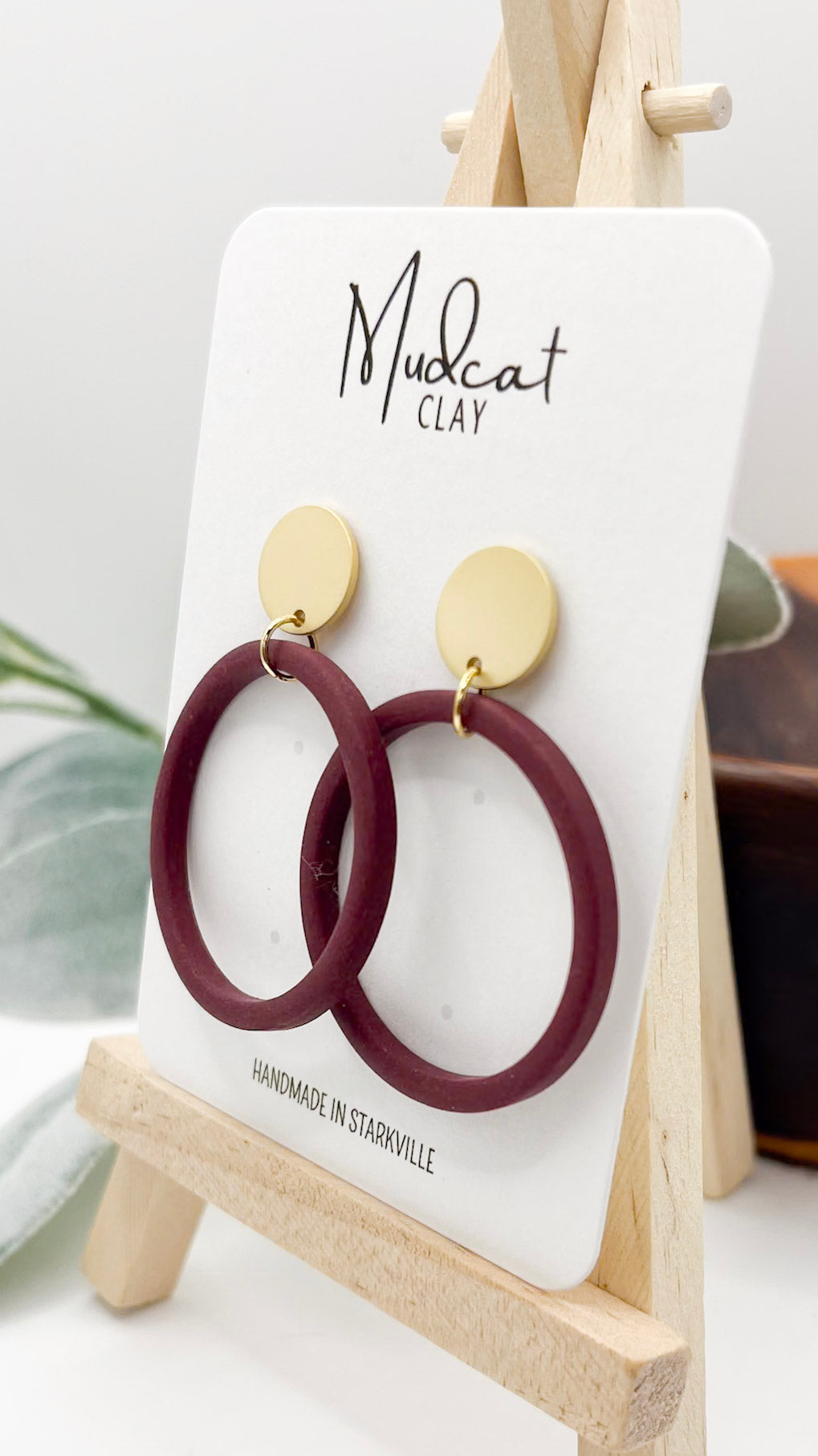 Forward-Facing Hoops | Maroon