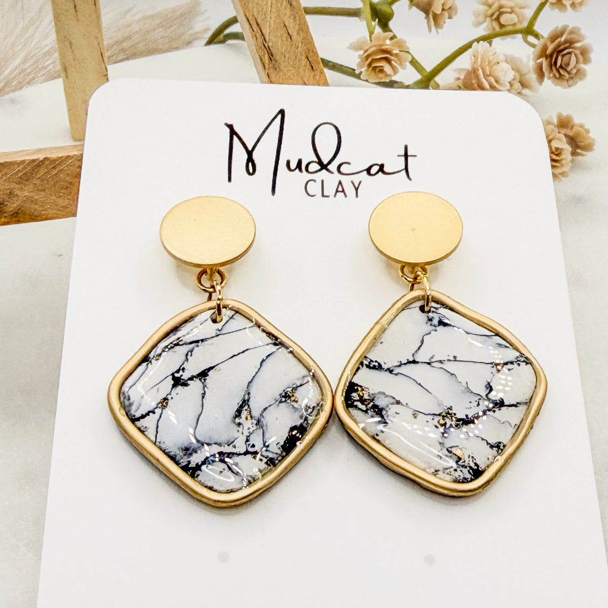 Marbled Mary | Earrings