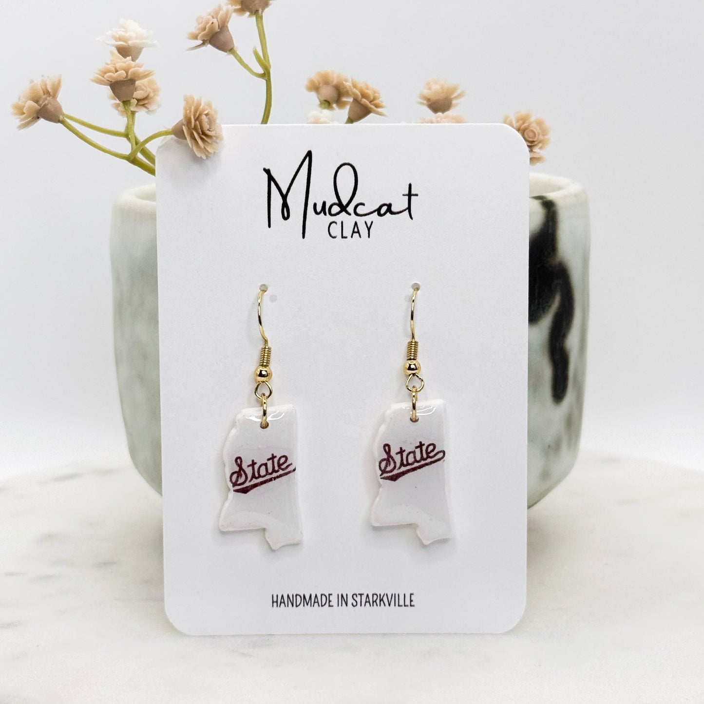 Mississippi State | "State" Script on State of MS (WHOLESALE)