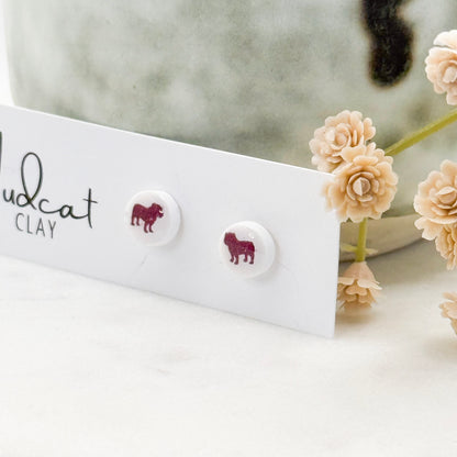 Mississippi State | Silhouette Bully Studs
