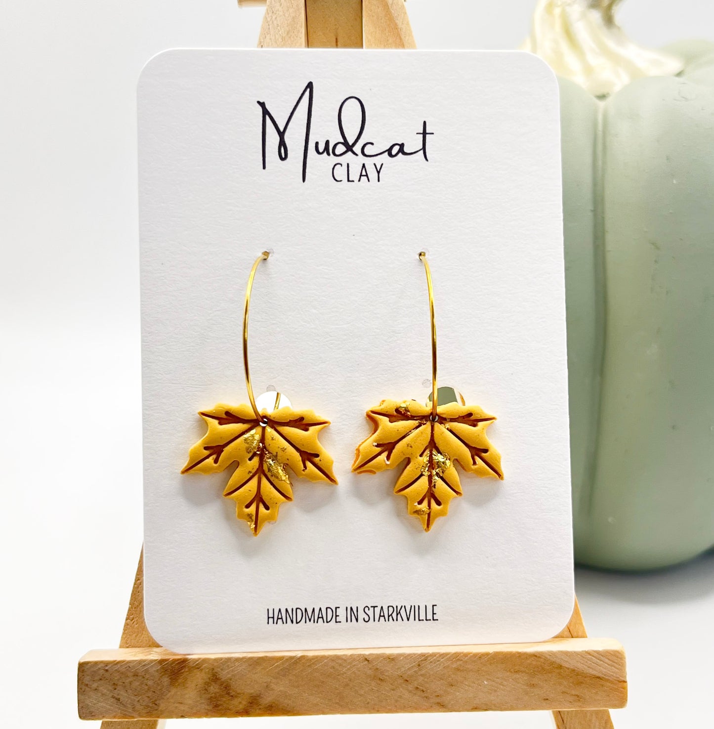 Maple Leaf | Mustard Yellow
