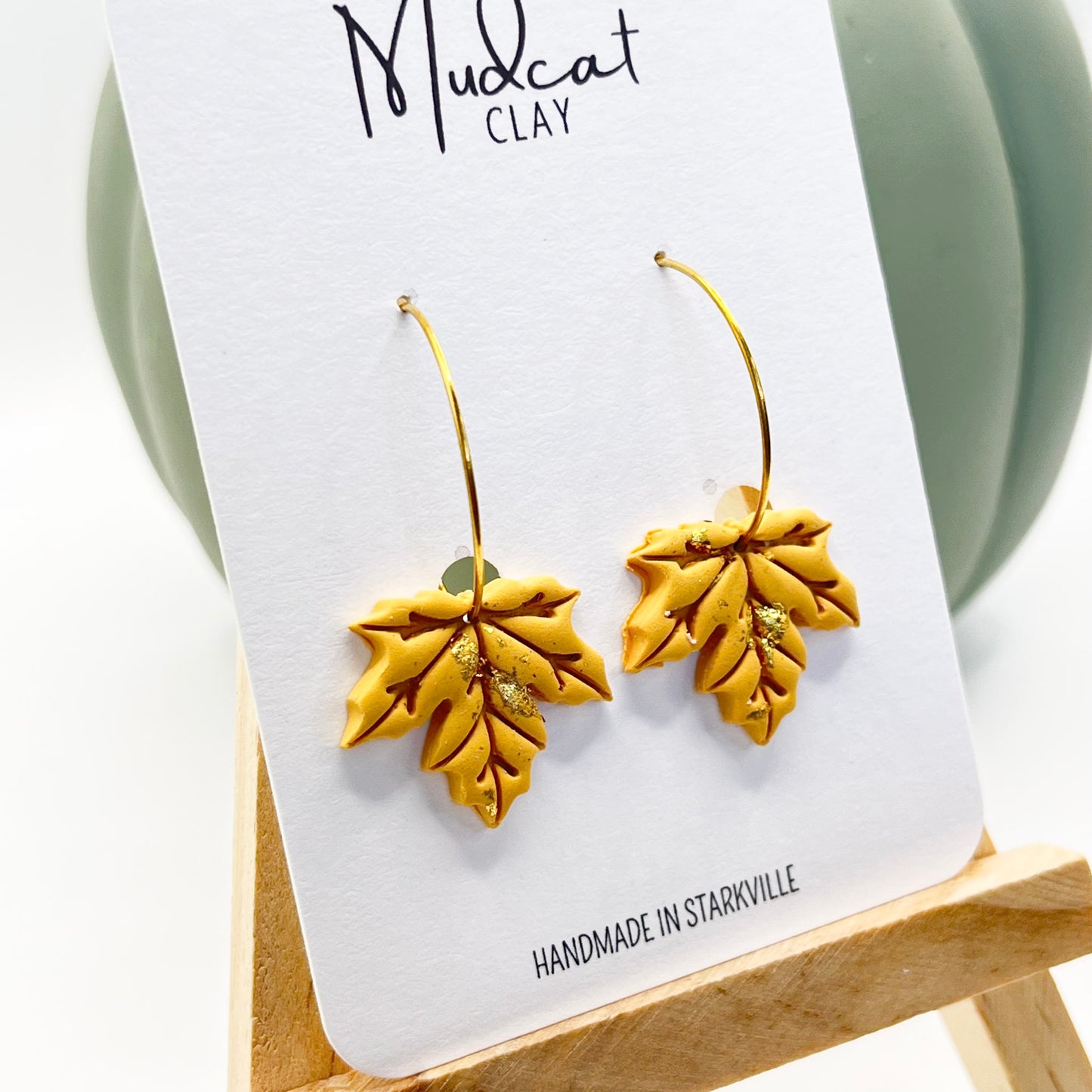 Maple Leaf | Mustard Yellow