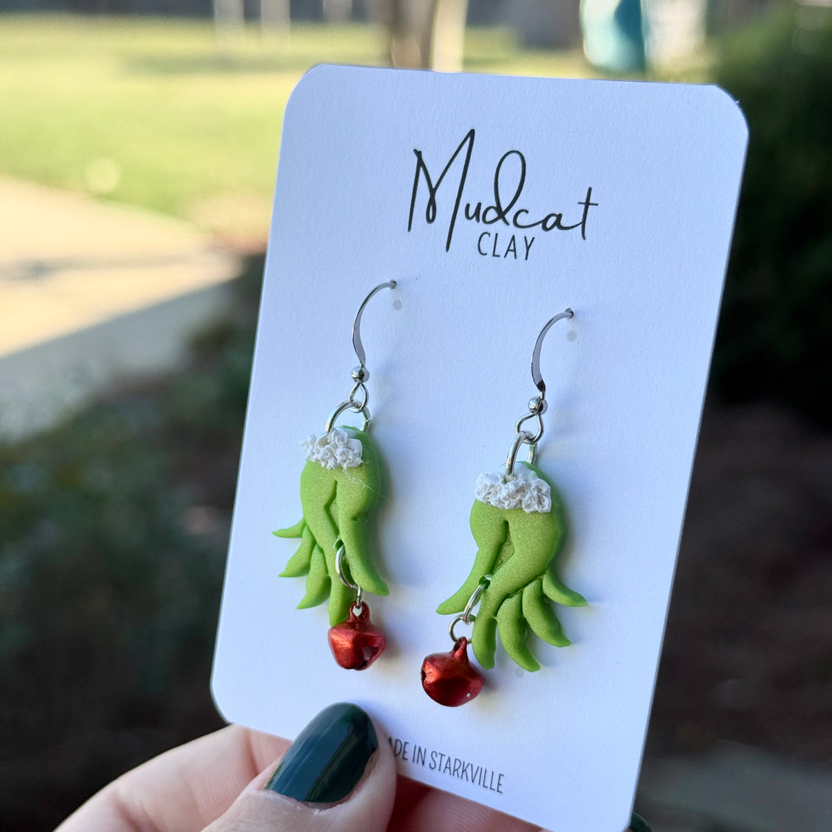 Grinch Pinch Earrings