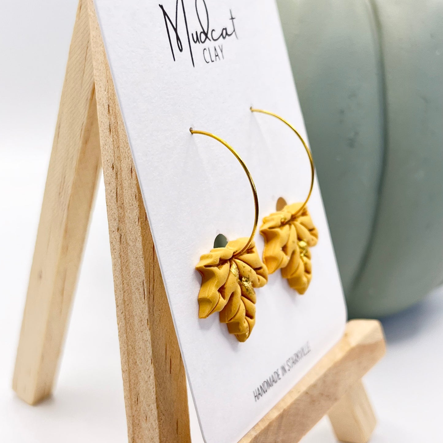 Maple Leaf | Mustard Yellow