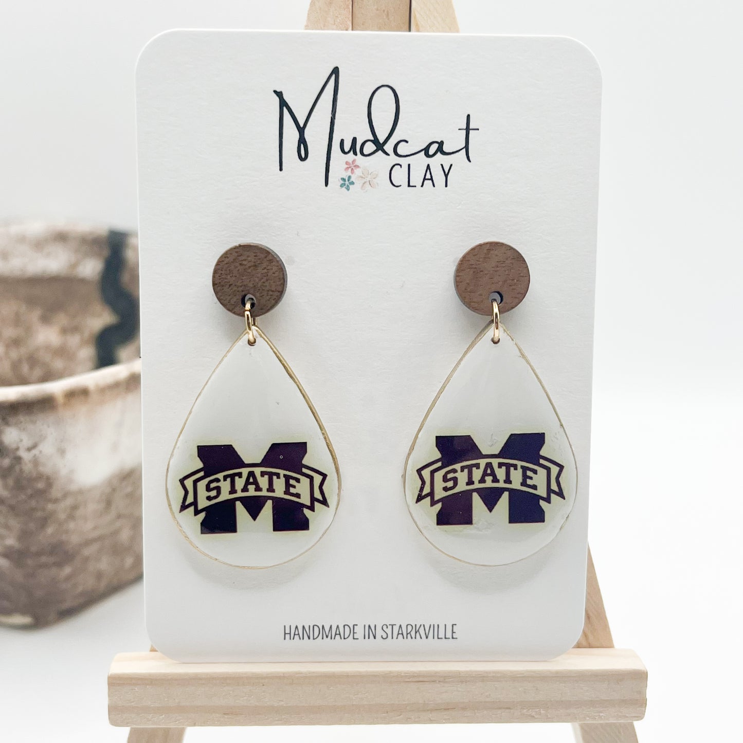 M-State Banner on Teardrop