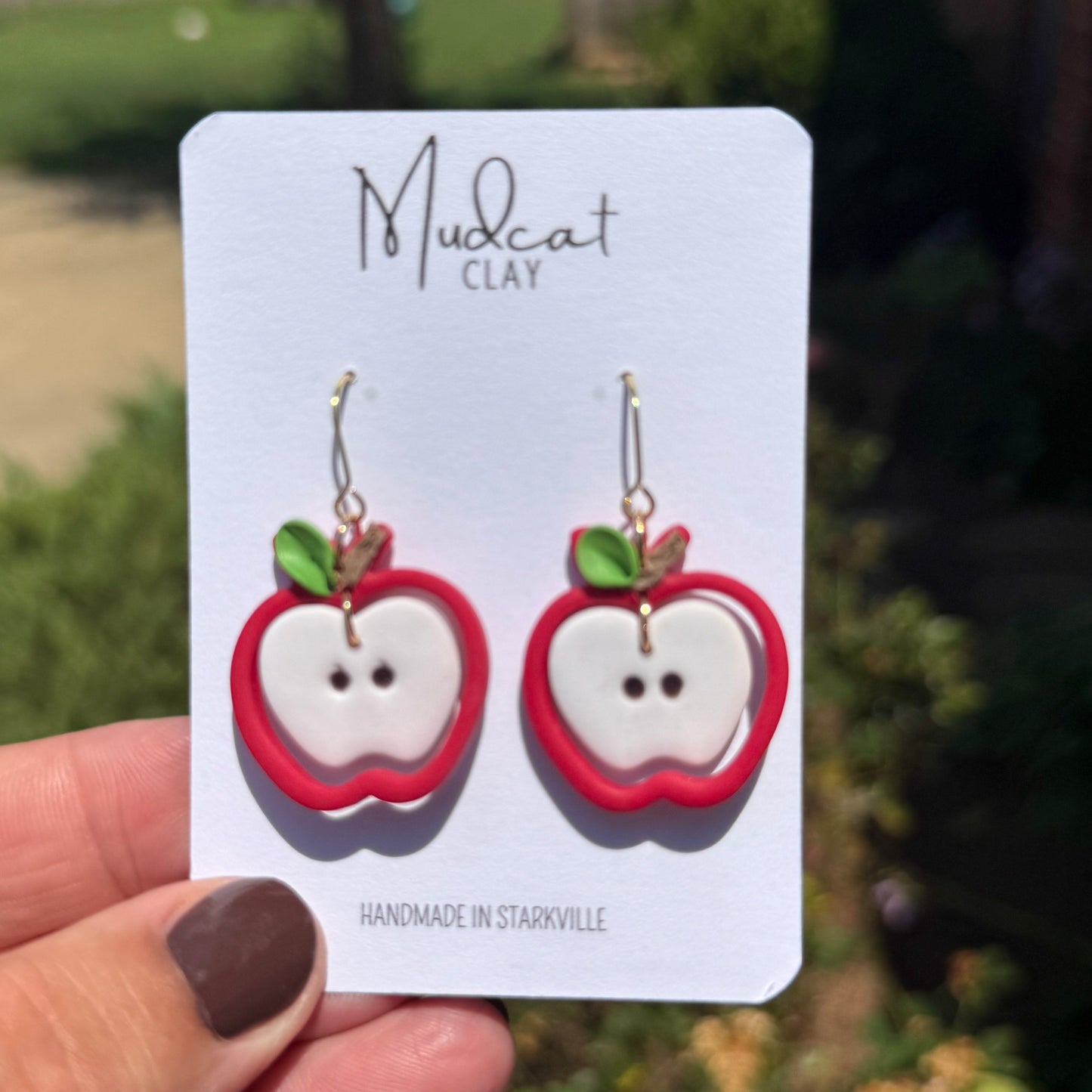Classic Apple Earrings