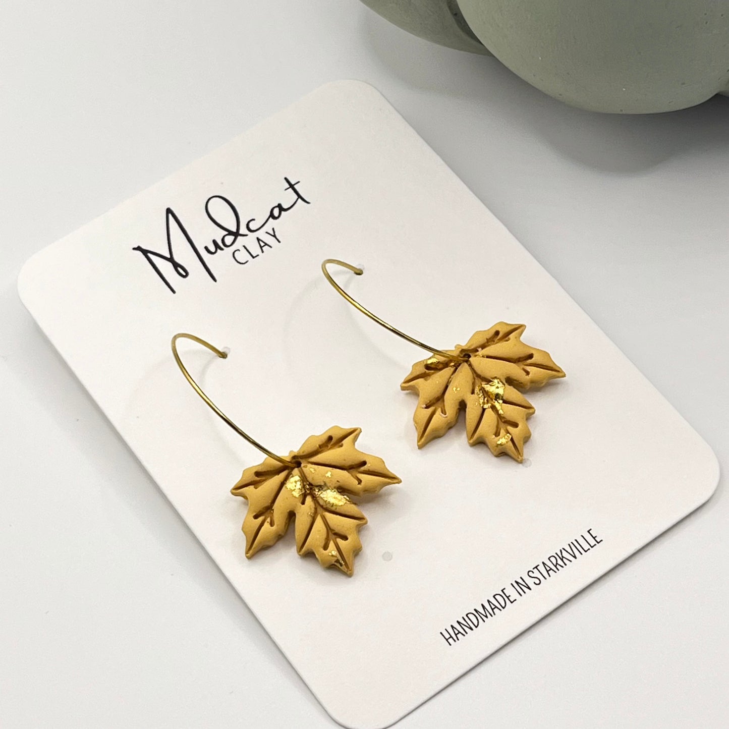 Maple Leaf | Mustard Yellow