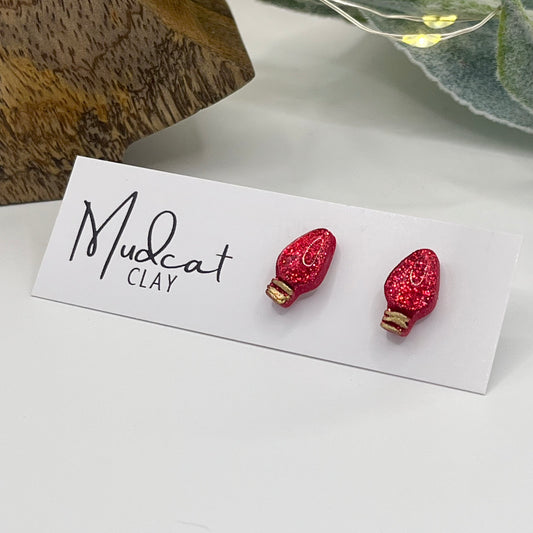 Christmas Lights Studs | Various Colors