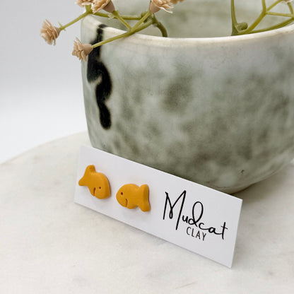 Goldfish Cracker Earrings
