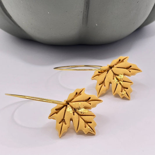 Maple Leaf | Mustard Yellow