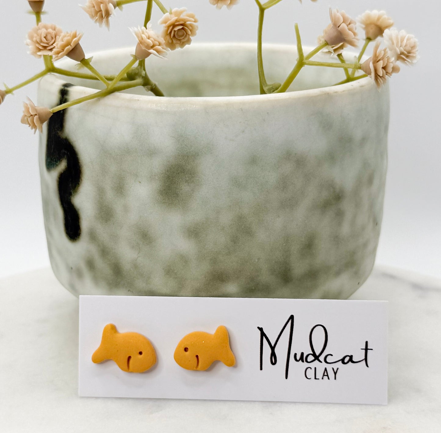 Goldfish Cracker Earrings