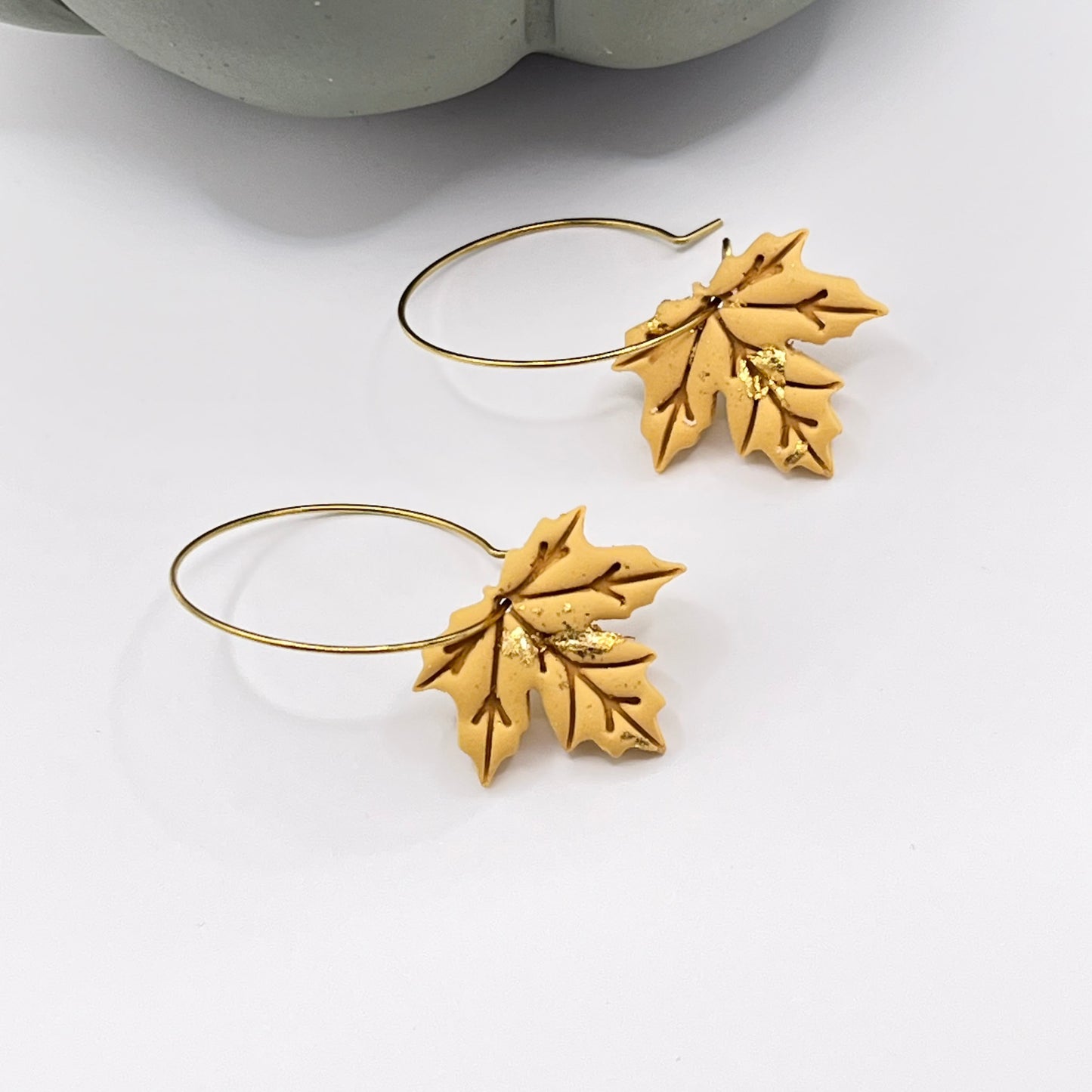 Maple Leaf | Mustard Yellow