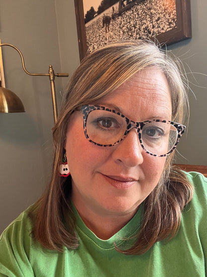 Classic Apple Earrings