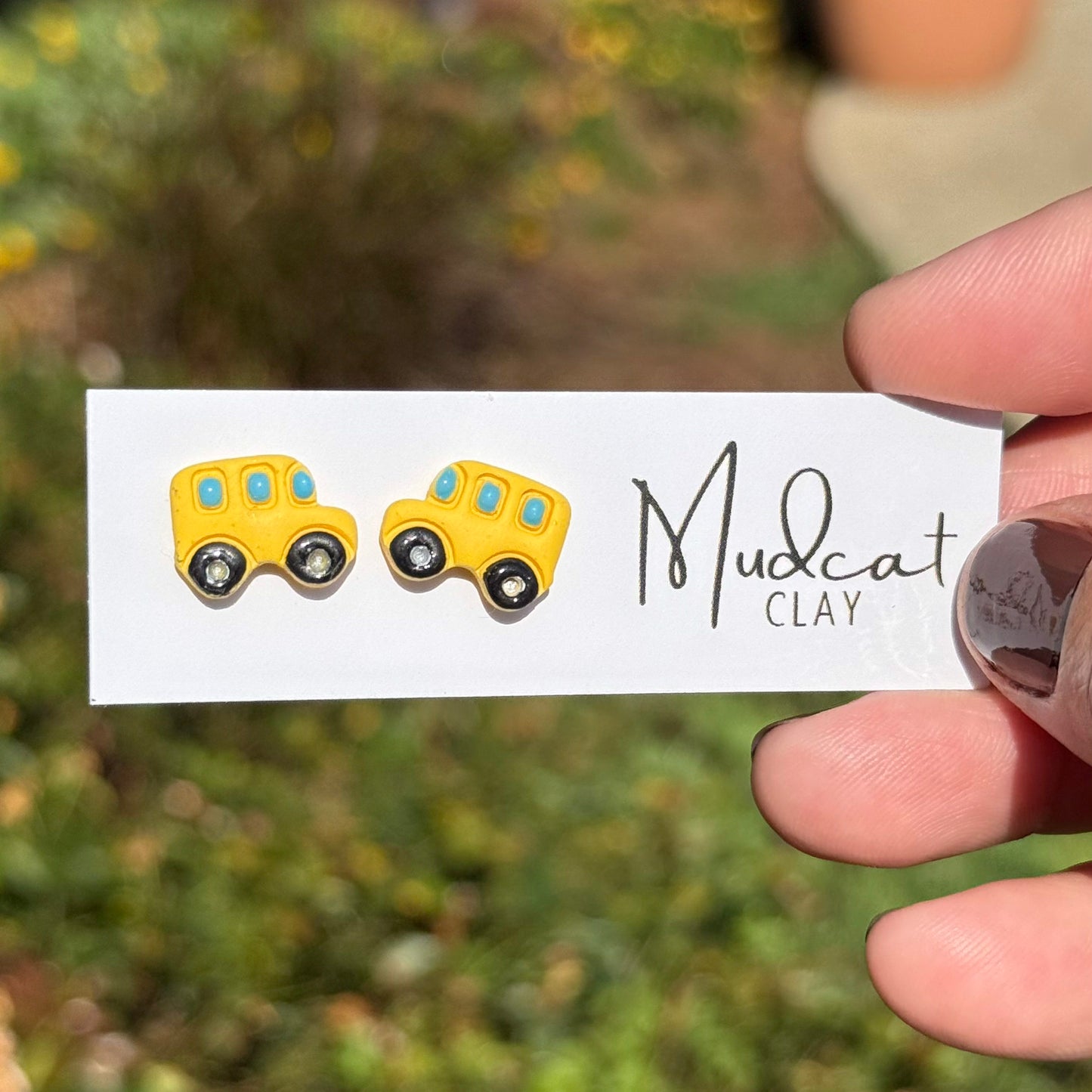 Mini School Bus Earrings