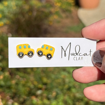 Mini School Bus Earrings