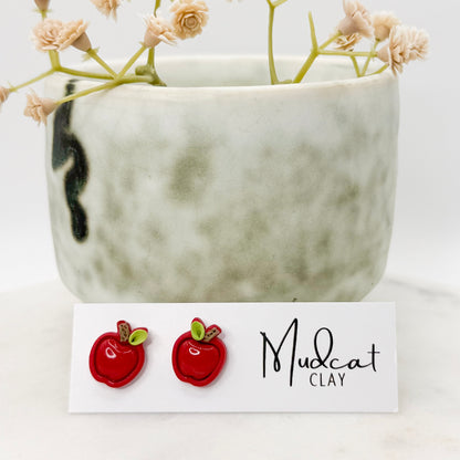 Mini Classic Apple Earrings