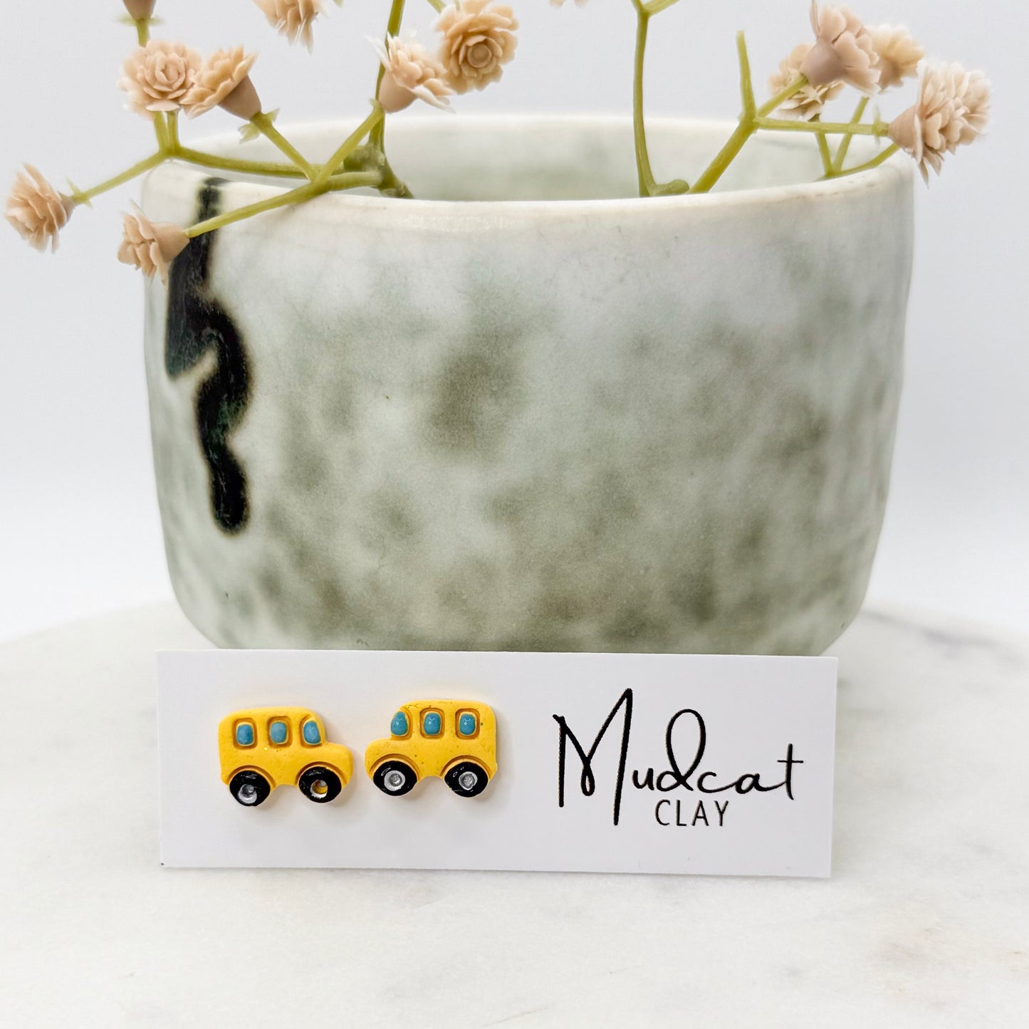 Mini School Bus Earrings