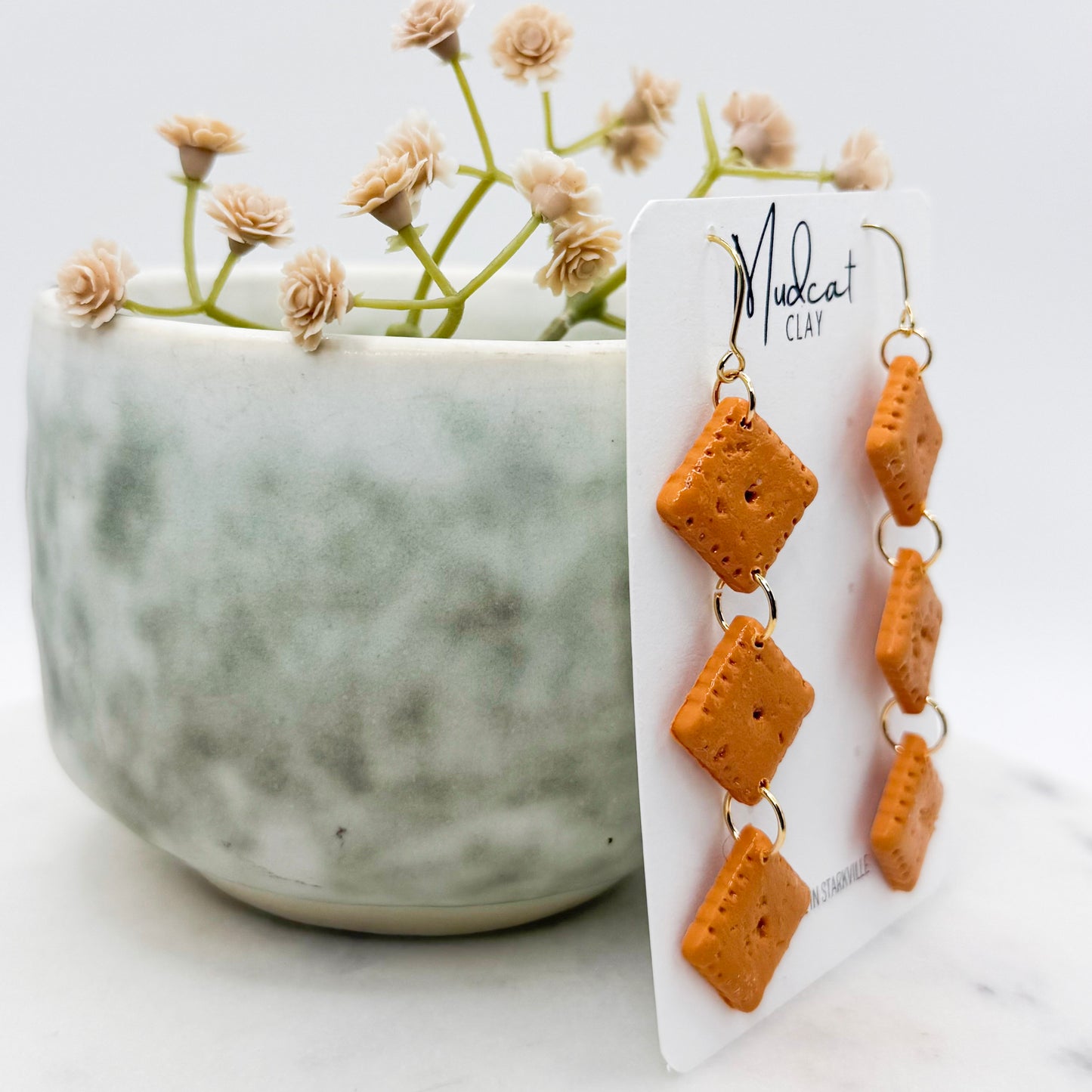 Cheez-It Earring Collection | Studs, Drops, & Dangles