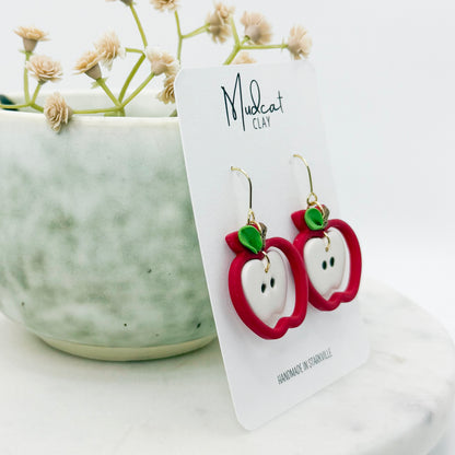 Classic Apple Earrings