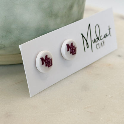 Mississippi State | Mini MSU Logo Studs