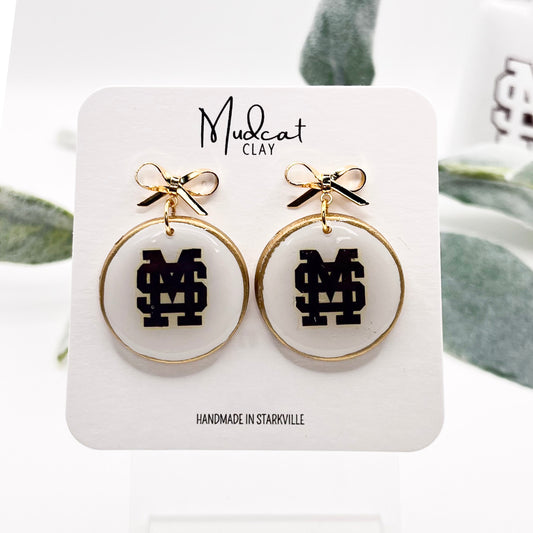 M over S with Gold Bows